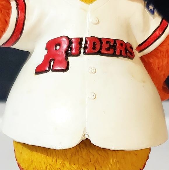 FRISCO ROUGH RIDERS "DUECE" MASCOT DOUBLE BOBBLEHEAD. 2003 COLLECTORS SERIES. - Picture 4 of 15